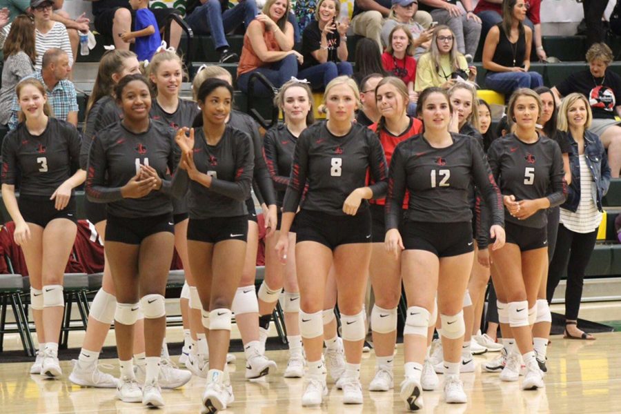 Losing the first set by 10 points (25-15), the Redhawks won the next three sets (26-24, 25-20, 25-18) to earn the 3-1 win, and bringing Lebanon Trails 11 game winning streak to an end.

The Redhawks own winning streak moved to 11 games with the team now 9-0 in district play. 