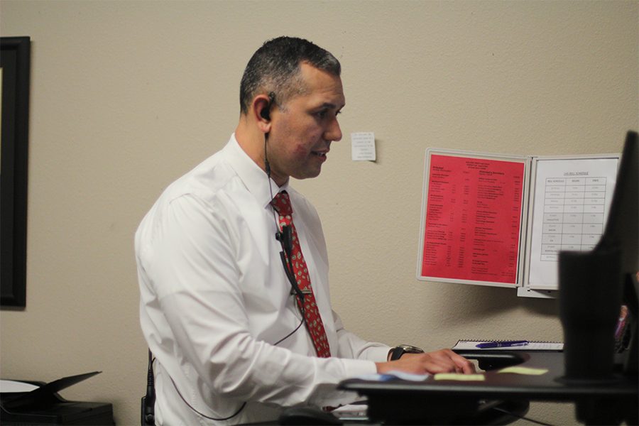 Adam Escoto is the newest assistant principal on campus. Having become an assistant principal six years ago, Escoto was motivated by his wife to pursue a job as an administrator.