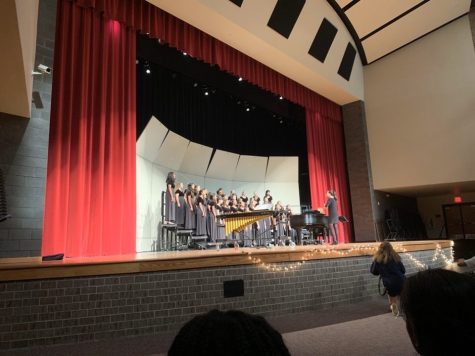 The Redhawks choir is performing its first concert of the year Wednesday at 7 p.m. in the auditorium.

“I think the fall concert is a great way to demonstrate where we’re at to start with, and know where to grow from there,” choir director Toni Ugolini said. “I’m really excited to have everybody on the stage and have everybody else hear what we’re working on so far.”
