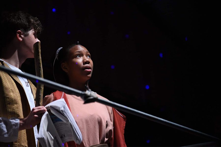 Freshman Kamarri Askew performing on stage earlier this year. Theatre 2 will longer put on its rendition of ??????? ?????
at Scarborough Fair’s annual Student Day as the event has been cancelled due to COVID-19. 