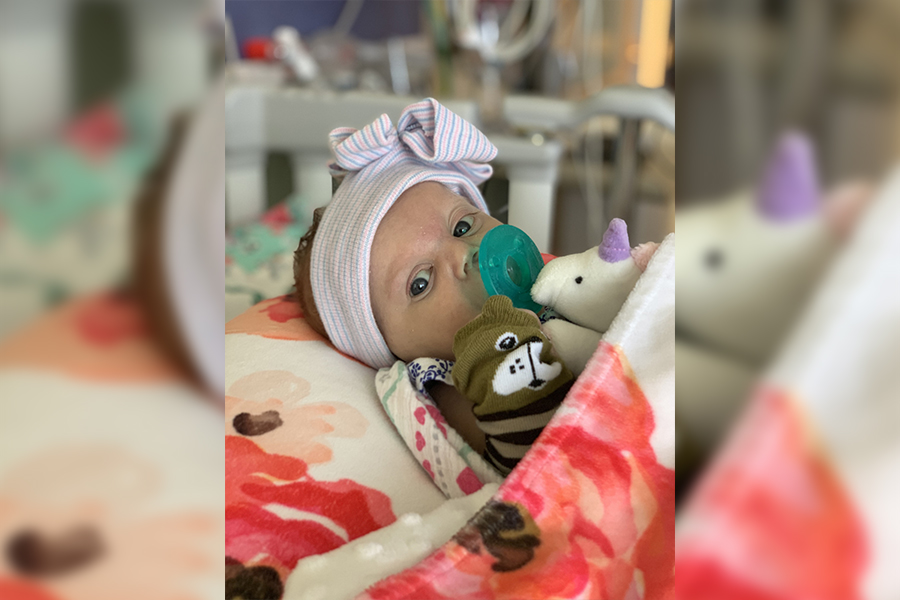“We are coming up on seven months of being in the hospital,” Brittany said. “Its been quite a roller coaster, sometimes we feel like were getting used to hospital life which is not fun to do you dont want to get used to hospital life.”