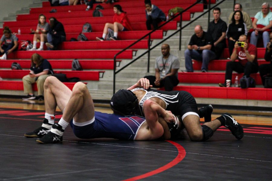 Three Redhawks wrestlers are hoping to pin their competition Friday and Saturday at the Berry Center in Cypress where the are competing for 5A state championships. The Redhawks sent three automatic qualifiers to to the tournament: senior DeLeon Freeman, senior Sarah Ramos, and junior Mercede Alvarez. 