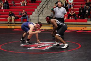 Competing in the Rumble at The Rock on Friday and Saturday, the wrestling teams saw improvement placing the highest out of the district teams at the tournament. Their results against tough competition give them motivation heading further into the season.