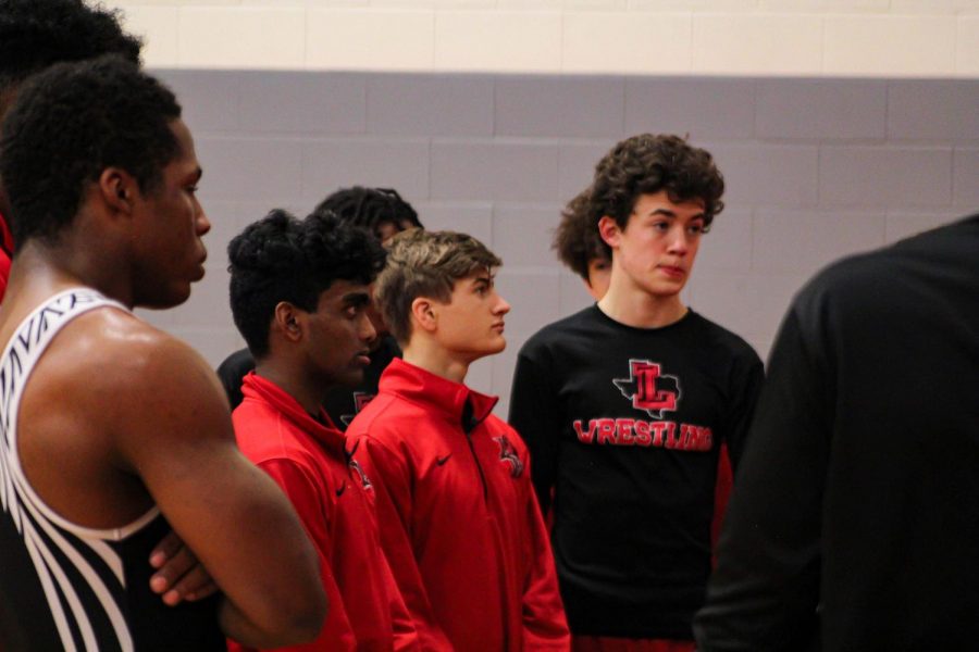 The wrestling teams take on the Rumble at the Rock as they head to Rockwall High School on Friday and Saturday. The team is preparing mentally for these matches, and using what they have learned in practice to hopefully come out on top.