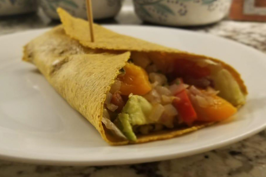 Gluten-free+wraps+are+usually+hard+to+come+by+and+fall+apart+easily%2C+but+BFree+wraps+only+carry+a+little+bit+of+mess.+Stuffing+her+wrap+with+avocado%2C+peppers%2C+salsa%2C+and+more%2C+Girish+was+satisfied+with+her+experience+with+these+wraps.+