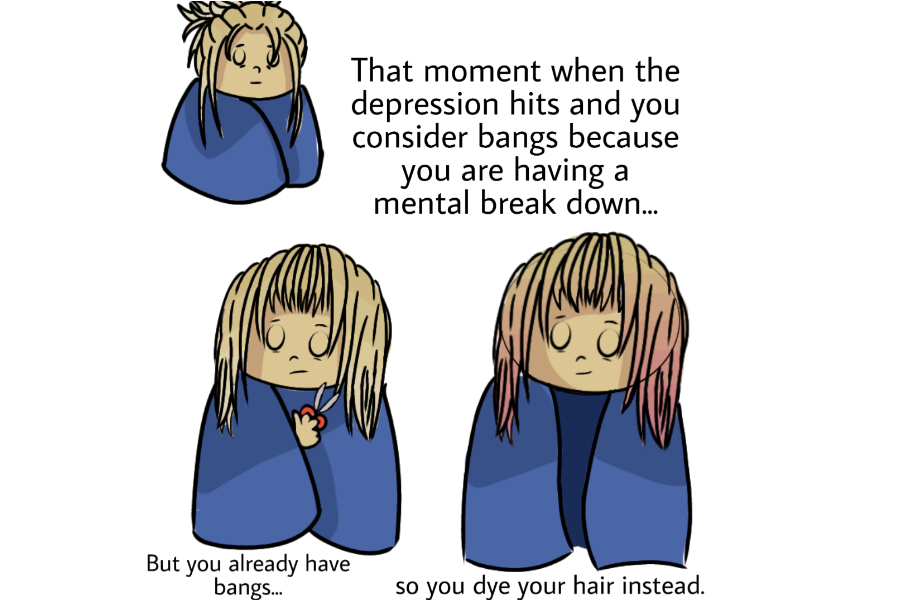 Comic: mental breakdown