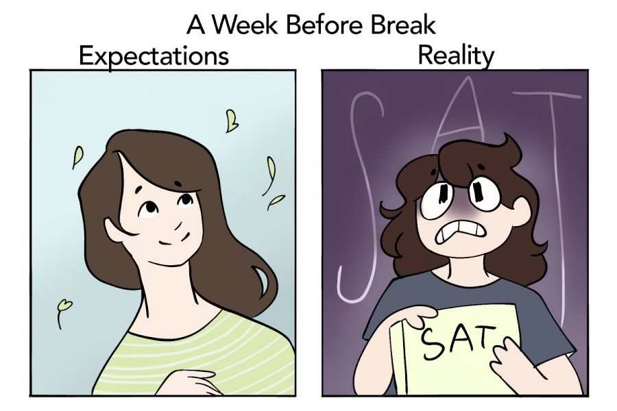 The week before break
