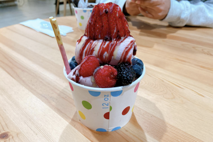 In this weeks culinary crusade, staff reporter Kanz Bitar visited Ninja de Cream to try their berry roll up ice cream.