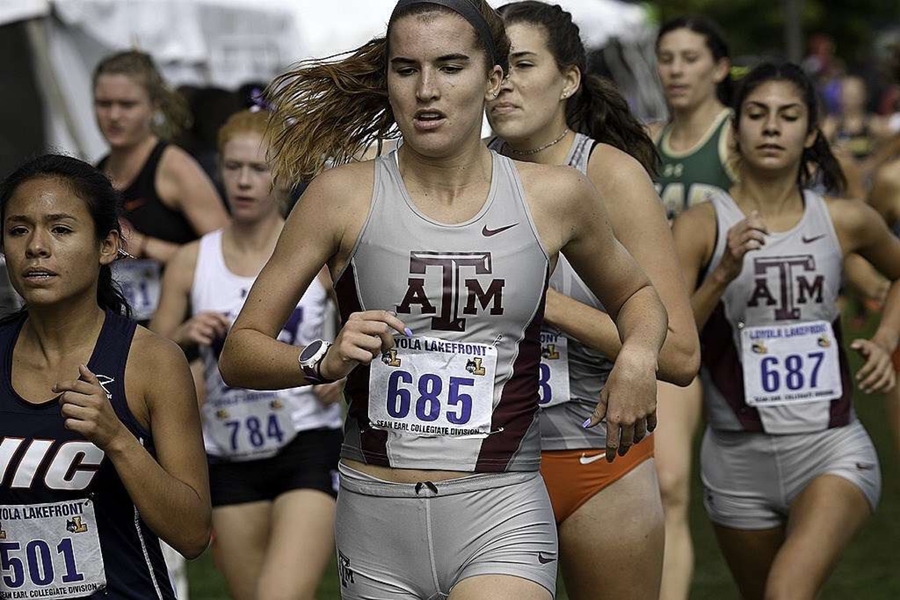 Class of 2018, graduate Carrie Fish runs for Texas   A&M University. She is using her time at home to prepare for cross country season in August.
