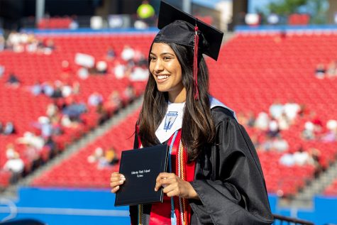 The hallmark of senior graduation ceremonies is walking across the stage. But students might see a change in the near future with the introduction of AI to announce student names in nearby districts, such as Plano ISD,