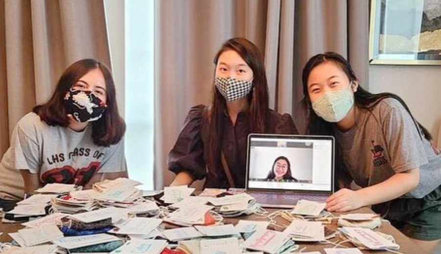 One+Thread+campaign+creates+thousands+of+masks+for+charity