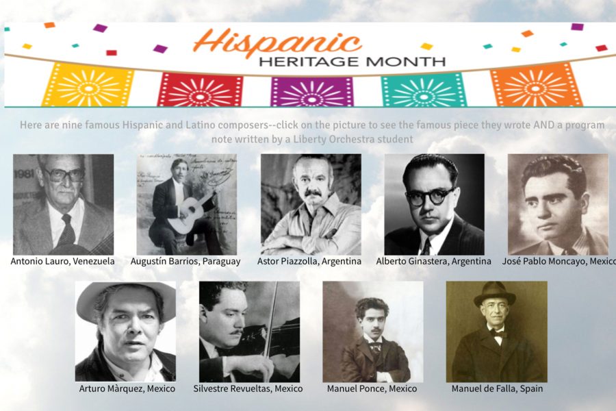 Orchestra students explore famous Hispanic and Latino composers