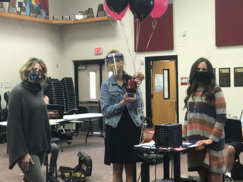 Nominated by Liberty teachers, assistant orchestra director Victoria Lien was named Liberty High Schools Teacher of the Year. From students to coworkers, Liens dedication and passion to the orchestra program is apparent to those around her. 