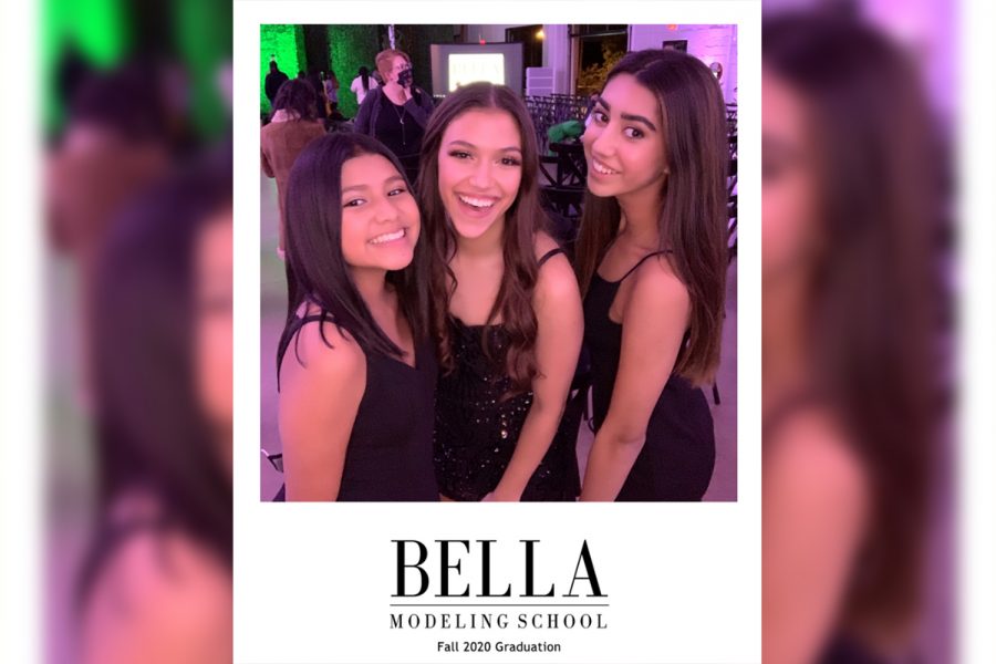 The Bella Modeling School where Engles began her aspiring modeling career has locations in both McKinney and Dallas and offers a 5 month, 120 program. 
