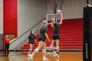 Volleyball played their first district game on Friday against the Emerson Mavericks, and came out on top winning 3-1. The Redhawks are looking for more improvement on Tuesday, as they face Heritage.