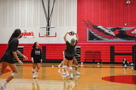 The Redhawk volleyball team faced the Emerson Mavericks on Tuesday, and soared over them 3-1. The team is now 7-0 in District 10-5A, and sits in first place.