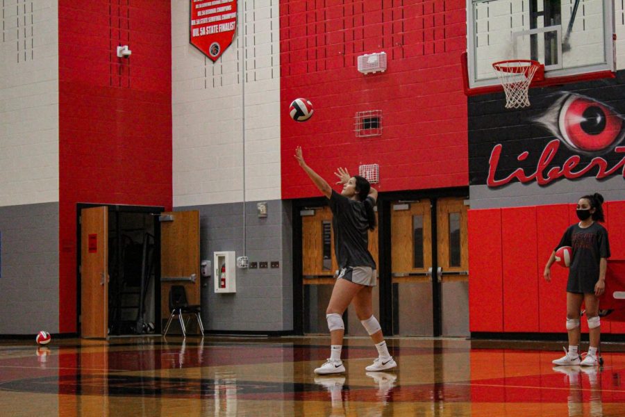 A 3-0 win for volleyball leaves the team standing at 5-2 after another non-district contest. The team continues on with practice as they prepare for an upcoming tournament on Thursday.