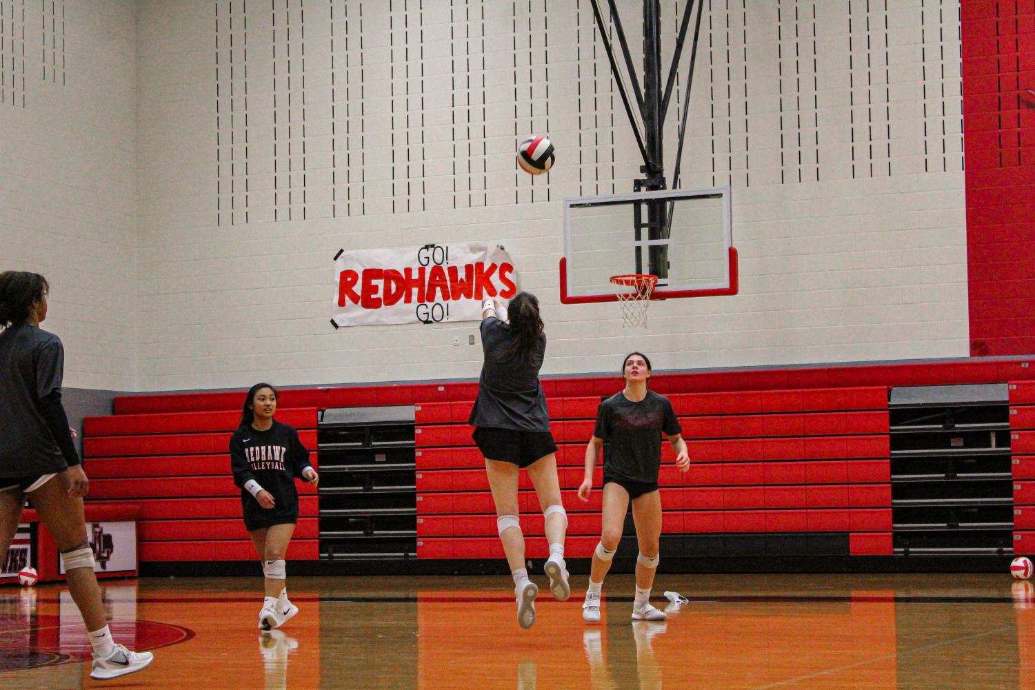 Redhawk Volleyball Prepares For Landing – WINGSPAN