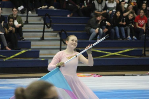 With over 50 color guard members, for the winter guard season, there will be both junior varsity and varsity performances. 
“I think they should be separated in the future because it really lets both groups show off different skills,” senior Isabelle Raade said.
