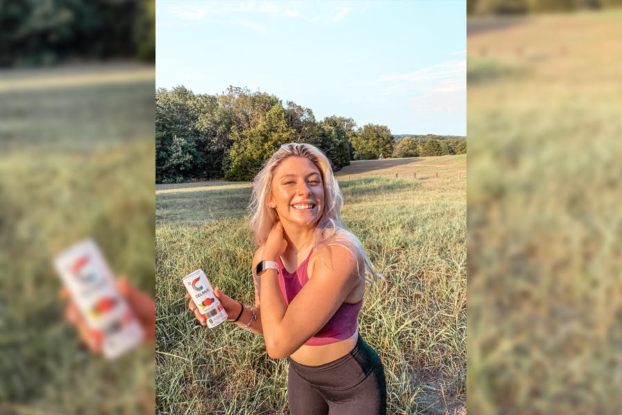 All smiles from Jones as she holds a Celsius energy drink for her first Instagram post announcing her partnership with the company. I have a lot of “rules” I have to follow and posts I have to make now, and they send me a bunch of Celsius and clothes, as well as trips and other fun events to go to! Jones said. 