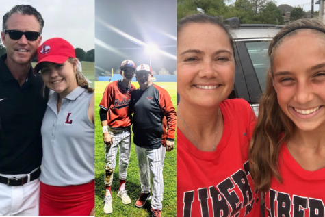 For three teams on campus, its a family affair as there is a coach with a child on the team, including golfs Adam and Raleigh Davidson, baseballs Cade and Scott McGarrh, and tenniss Erica and Milla Dopson.