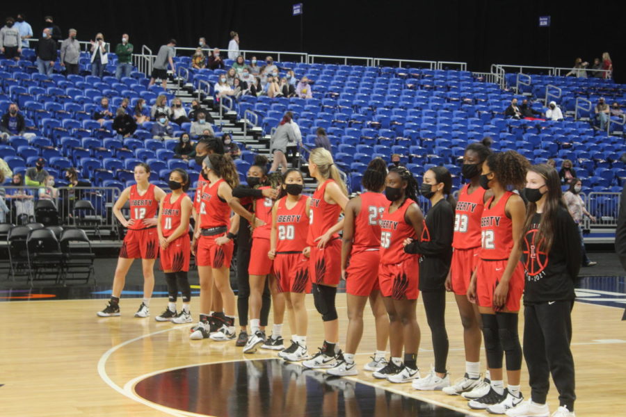For the third year in a row, the Redhawks girls basketball team found themselves standing on the court at the end of the UIL 5A state championship awaiting their medals. While the team earned a gold medal and the state title in 2020, the team fell short on March 10, 2021, losing to Cedar Park 46-39. 