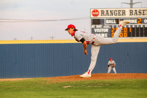 The Redhawks baseball team swept the Heritage Coyotes at The Nest on Friday. They moved their District 10-5A record to 4-2 with the win and they now head into the second half of their district season.
