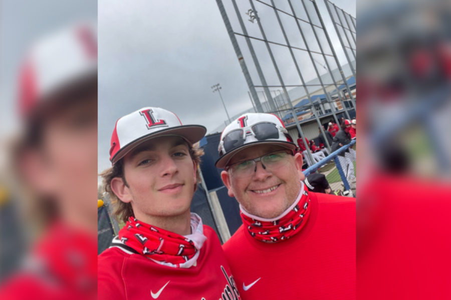 Junior Cade McGarrh and head baseball coach Scott McGarrh get to share their best friend father/son relationship on and off the field. Although they both enjoy their time together, the knowledge that it can be difficult. 