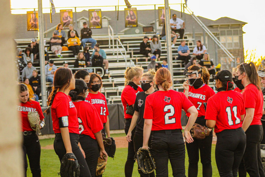 The softball team could not soar above the Memorial Warriors losing 23-1 on Tuesday. The team is keeping a positive mindset though, and is walking away from the game with new knowledge. 