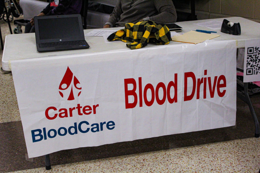 HOSA is holding a blood drive in partnership with Carter Blood Care Monday from 9 a.m. to 3:30 p.m. Students who donate will receive two service hours, a t-shirt, and a graduation cord if you donate twice in one year.
