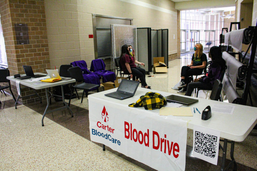 HOSA is hosting its annual Blood Drive sponsored by Carter BloodCare this Wednesday near the auditorium doors from 8:30-3:30 PM.