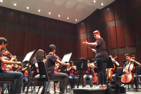 Rather than going to a school to perform, the UIL orchestra competition was held entirely virtually this year where all orchestras received sweepstakes. 