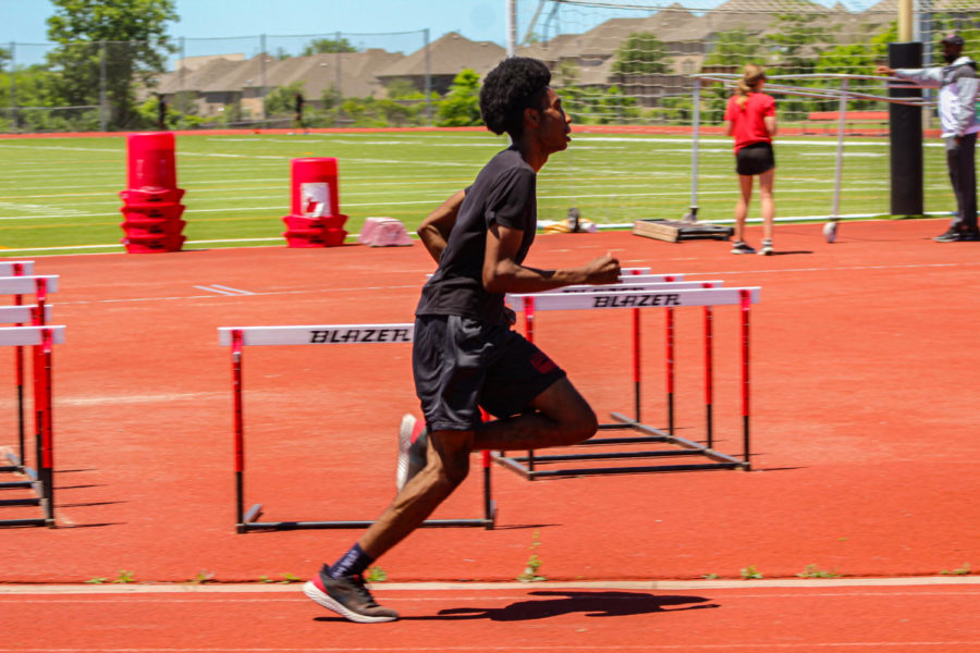 Hurdling over competition, the Redhawks took on a meet Friday. Looking to defend their state title from the 2021 season, the team is determine to continue to improve.