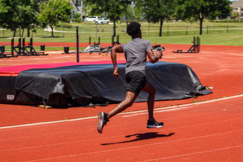 Taking part in the Lovejoy Invitational on Saturday, the Redhawks track and field team scored five top three placements and one first place finish.
