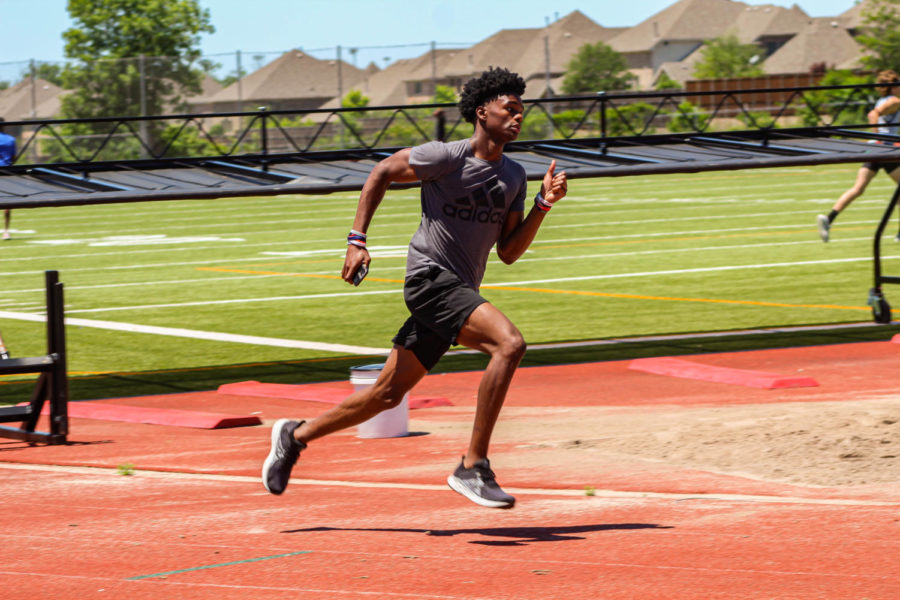 Racing into the end of their season, track heads to the District 10-5A meet. They compete on Wednesday and Thursday, when they aim for top finishes to qualify for Area.