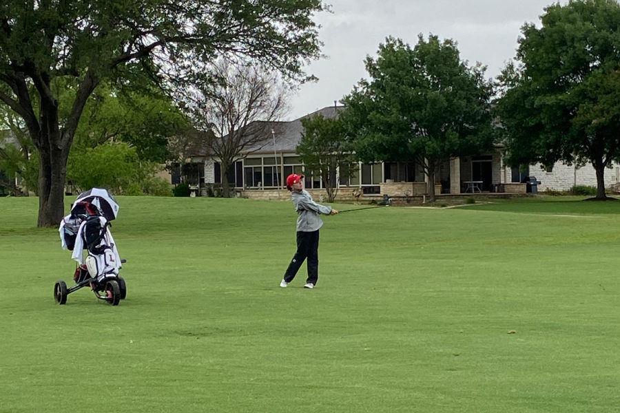 Teeing off at Oakmont Country Club, the girls golf team is in action on Monday as they prepare for the road to state. The girls District 9-5A golf tournament begins on March 28.