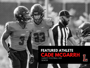 Wingspans Featured Athlete for 8/17 is football player, junior Cade McGarrh.