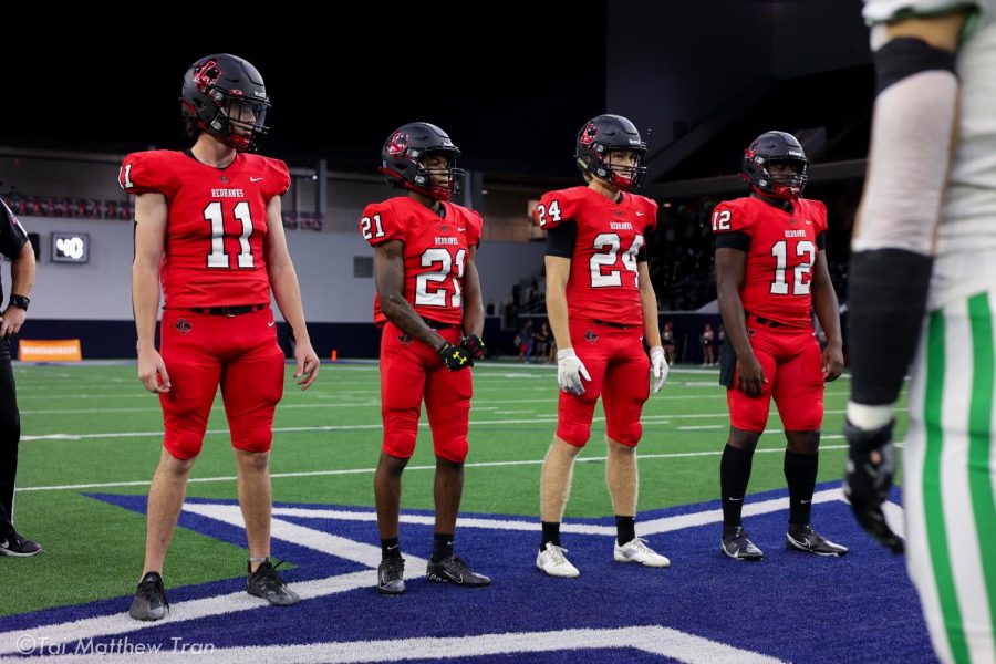 The Redhawks were put to the test in a District 7-5A game on Friday against the Frisco Racoons which left them defeated 43-7. This resulted in the end of the 5 game winning streak previously held by the Redhawks.