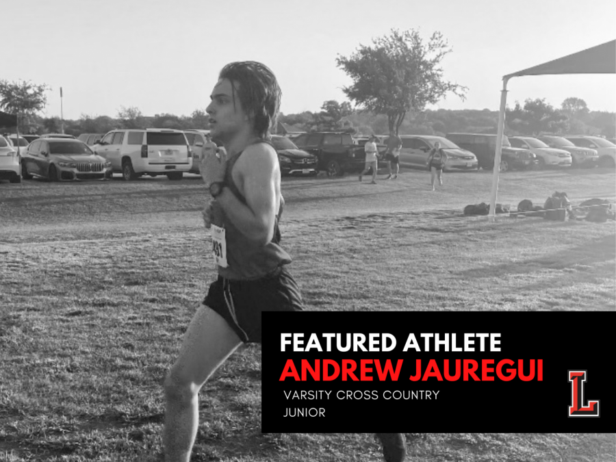Wingspans Featured Athlete for 9/9 is cross country runner, junior Andrew Jauregui.