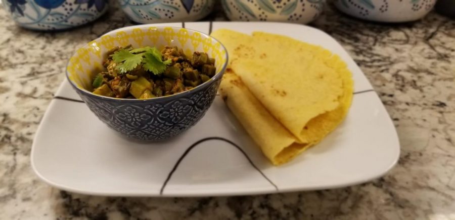 Okra curry