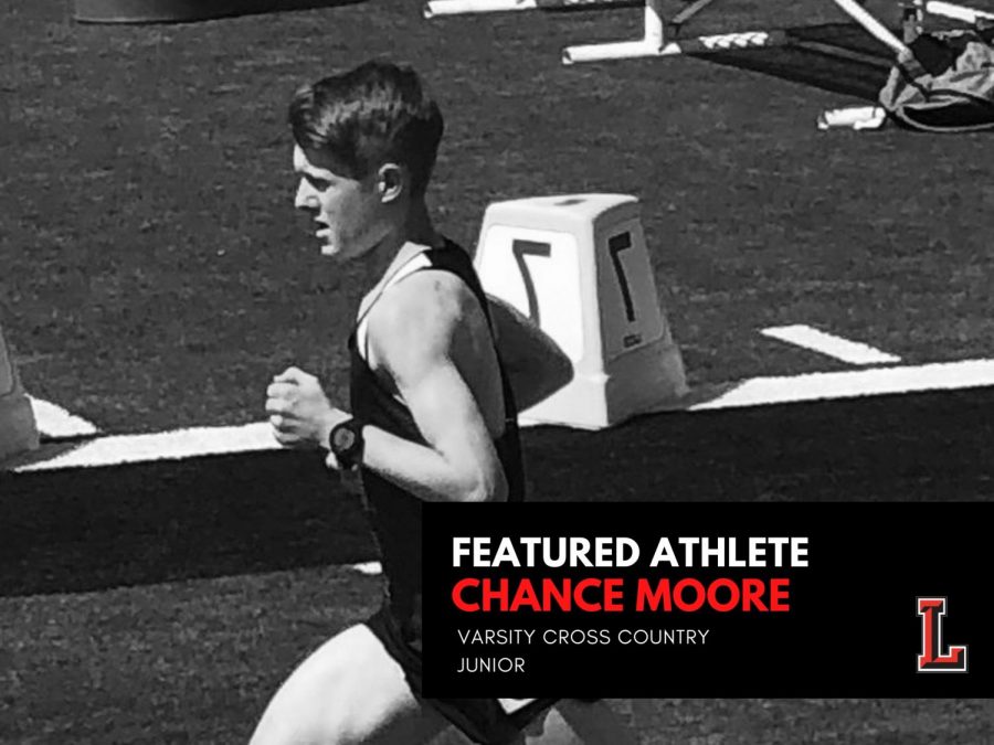 Wingspans Featured Athlete for 10/28 is cross country runner, junior Chance Moore.
