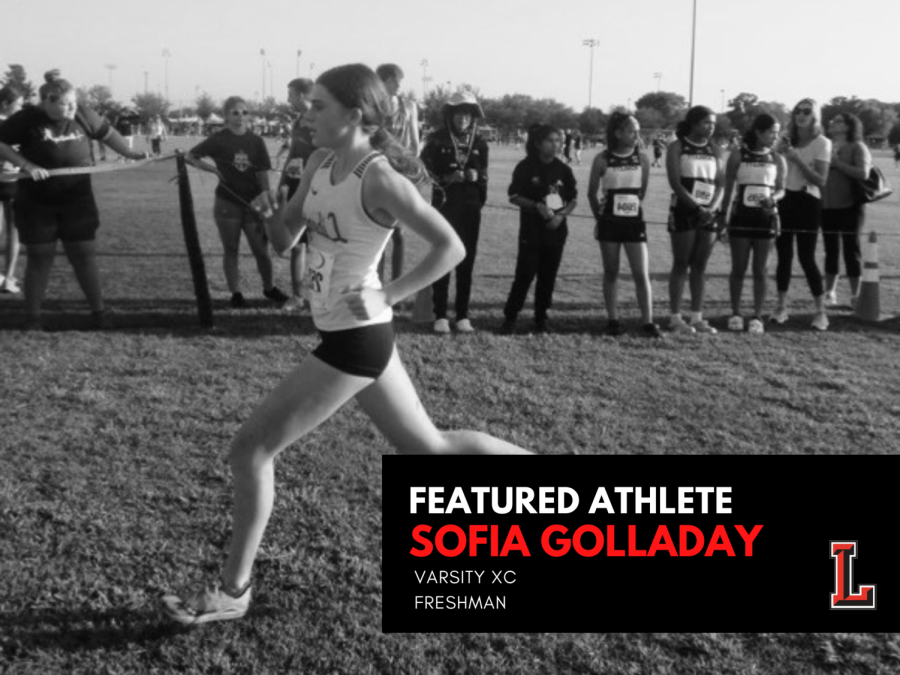 Wingspans Featured Athlete for 10/7 is cross country runner, freshman Sofia Golladay.