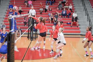 Volleyball hosts the Rockwall Yellowjackets on Tuesday at The Nest. They are ranked first in District 10-5A, and hope to gain another non district win.