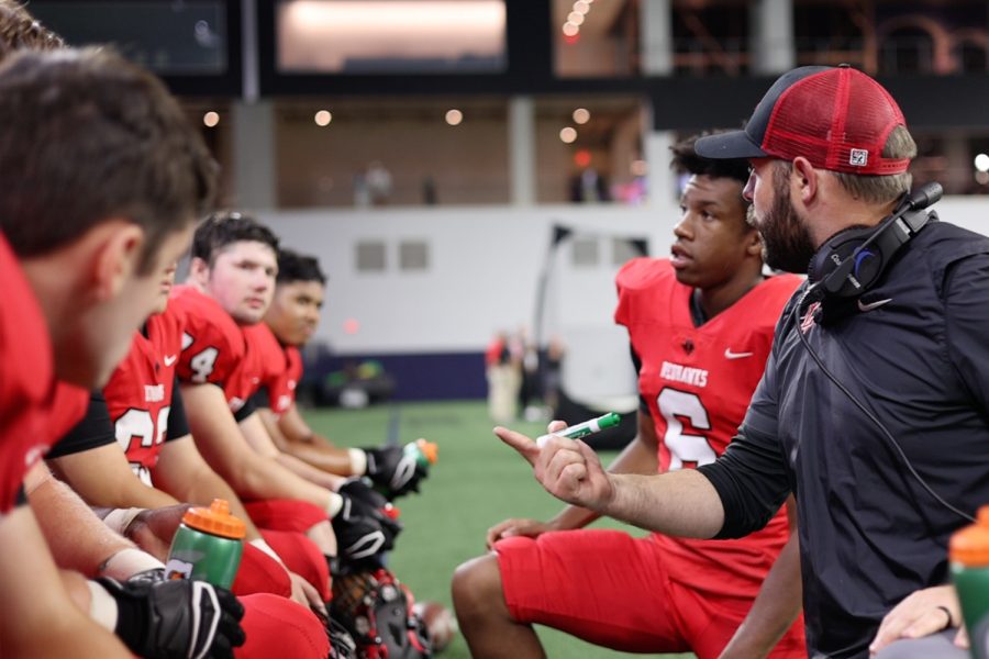 Closure to the 2021 football season has brought about the announcement of Frisco ISDs first and second team pick athletes. Several Redhawk players made the cut with the coaching staff, who received staff of the year, there to back them up.