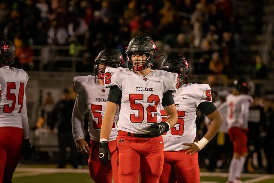 The Redhawks finished out a 10-2 season on Nov. 19 at UNT Apogee Stadium. The team was taken down by defending state champion, Aledo High School.