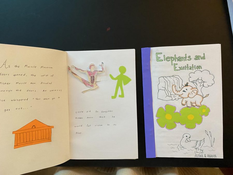 Anatomy and Physiology students created childrens books in attempts to simplify and learn about the contraction cycle. “I believe this project was beneficial to me because once I started writing, I was able to fully grasp the process of the contraction cycle,” Ibrahim said.