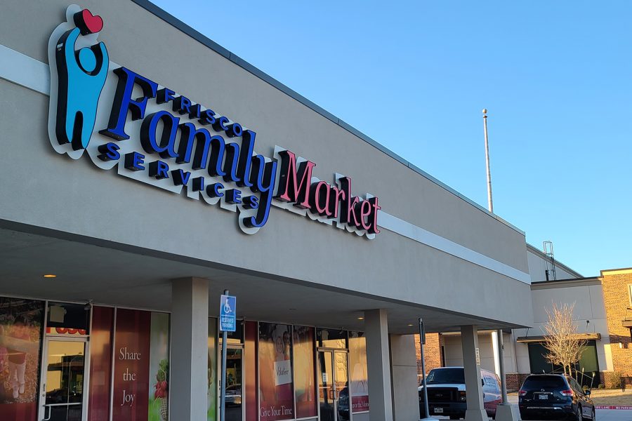 Located on Main Street in Frisco, the Frisco Family Services Market offers many of the items found in major grocery stores. 