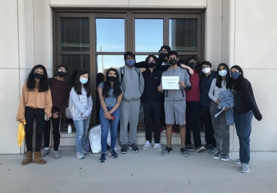AcDec recently competed in their last competition of the school year and placed tenth overall in the state and with several individual awards.