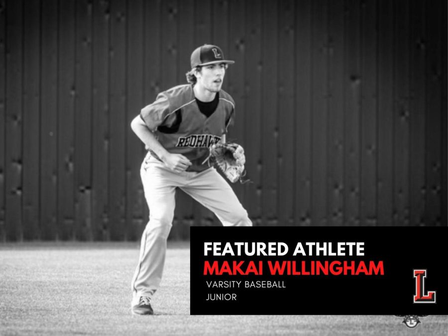 Wingspans Featured Athlete for 2/10 is baseball player, junior Makai Willingham.