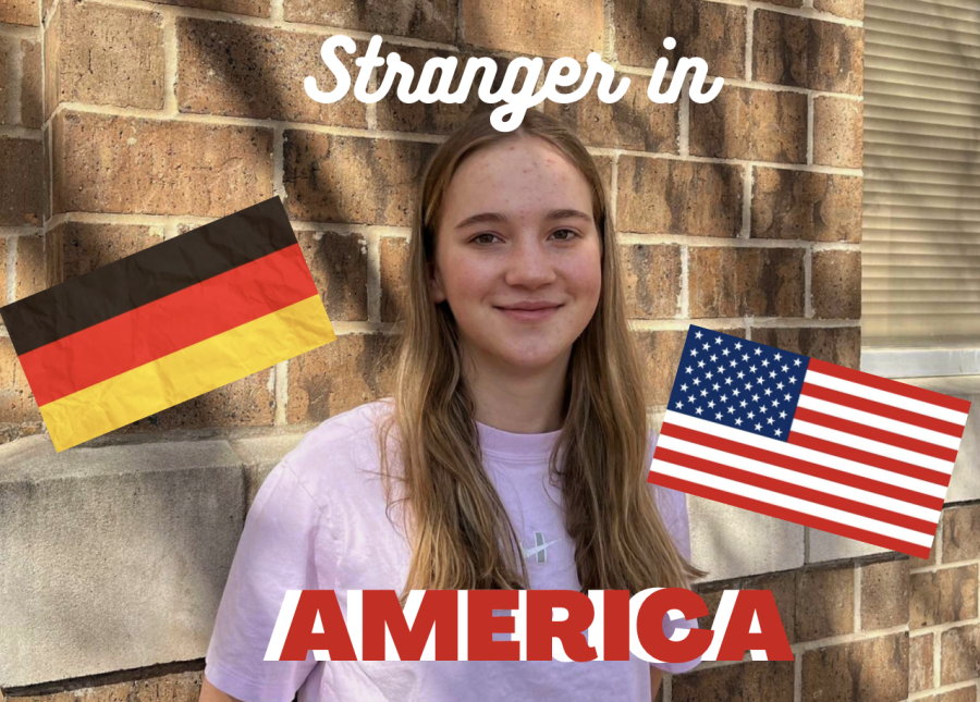 A foreign exchange student from Germany, junior Berit Binding talks about living in America. 